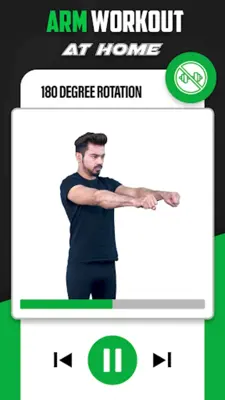 Arms Workout, Forearm Exercise android App screenshot 1