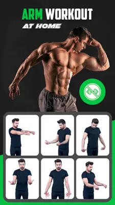 Arms Workout, Forearm Exercise android App screenshot 5